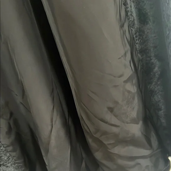 Emporio Armani Black Faux Fur Coat - Picture 5 of 16